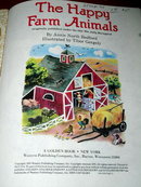 The Happy Farm Animals, Little Golden Book