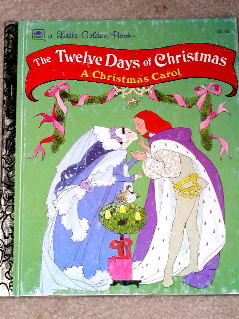 Twelve Days of Christmas, Little Golden Book,