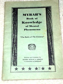 Myrah's Book of Knowledge of Mental Phenomena