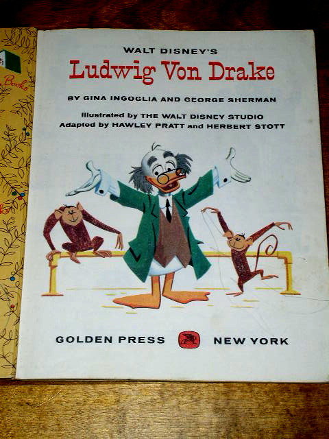 Ludwig von Drake, A Disney Little Golden Book