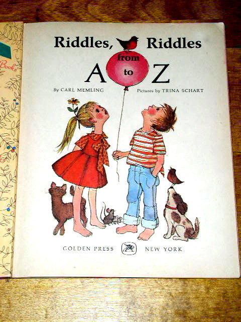 Riddles, Riddles From A to Z, Little Golden Book