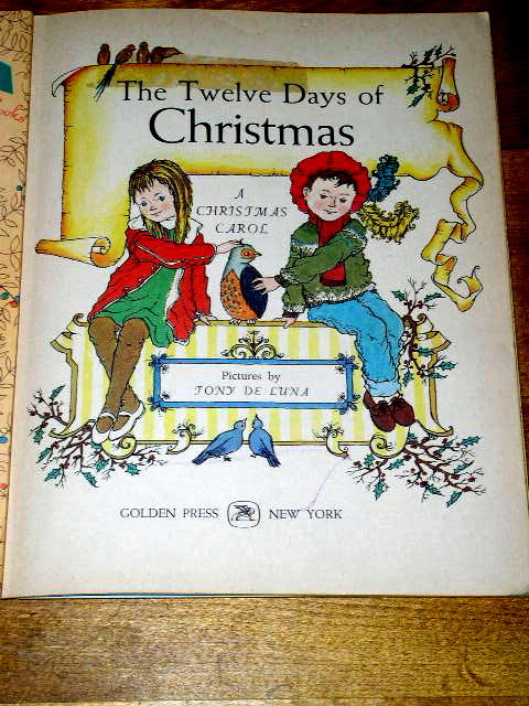 The Twelve Days of Christmas, Little Golden Book