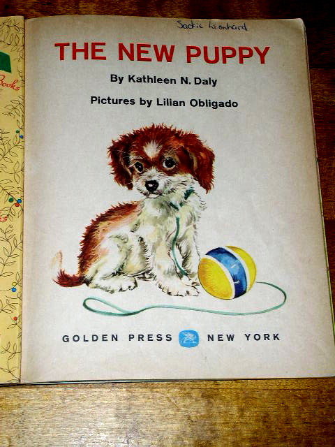 The New Puppy, Little Golden Book