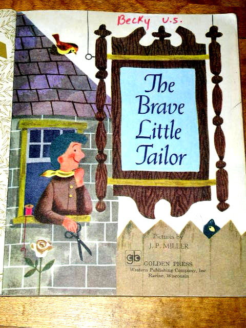 The Brave LittleTailor, Little Golden Book