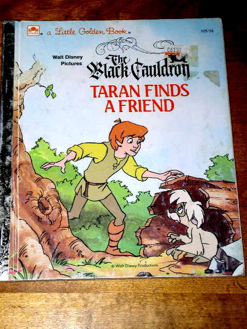 Disney's The Black Cauldron, Taran Finds a Friend, Little Golden Book