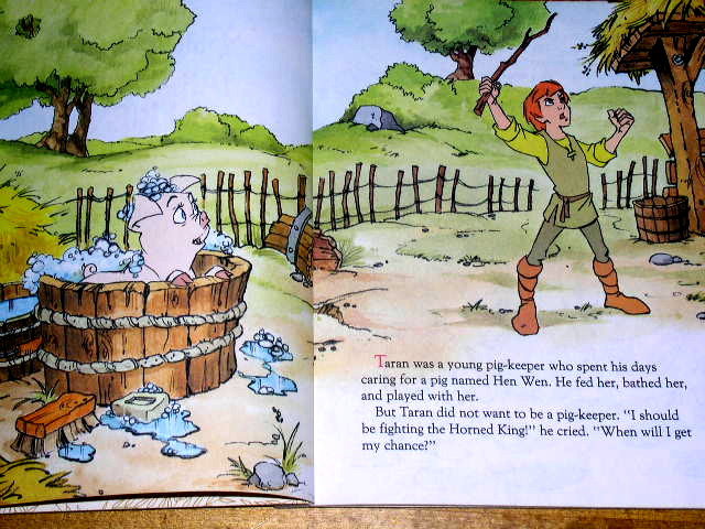 Disney's The Black Cauldron, Taran Finds a Friend, Little Golden Book