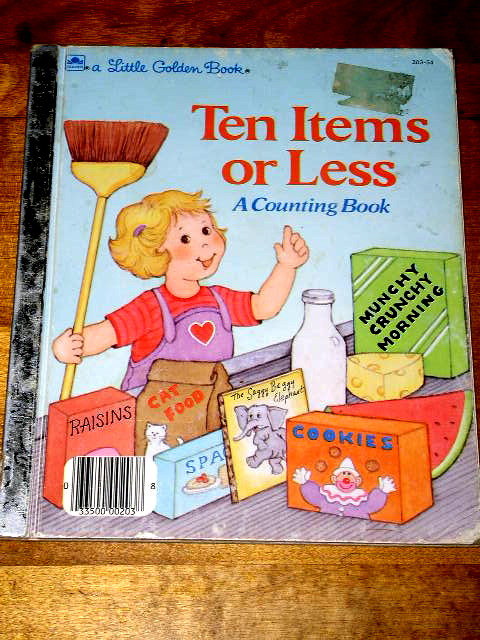 Ten Items or Less, Little Golden Book