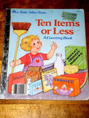 Ten Items or Less, Little Golden Book