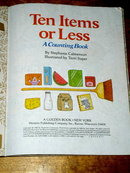 Ten Items or Less, Little Golden Book