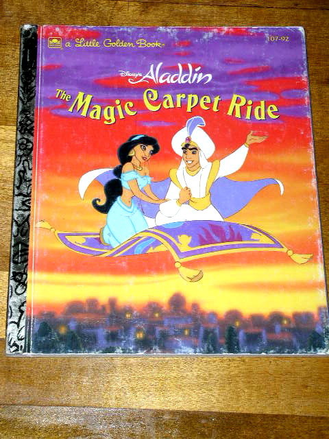 Disney's Aladdin, The Magic Carpet Ride, Little Golden Book