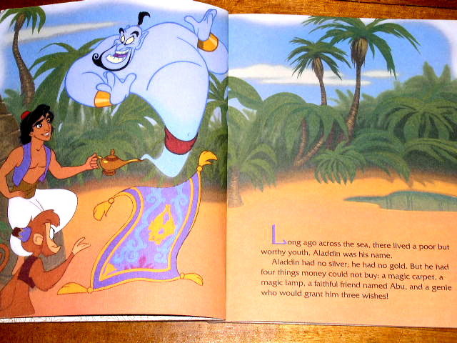 Disney's Aladdin, The Magic Carpet Ride, Little Golden Book