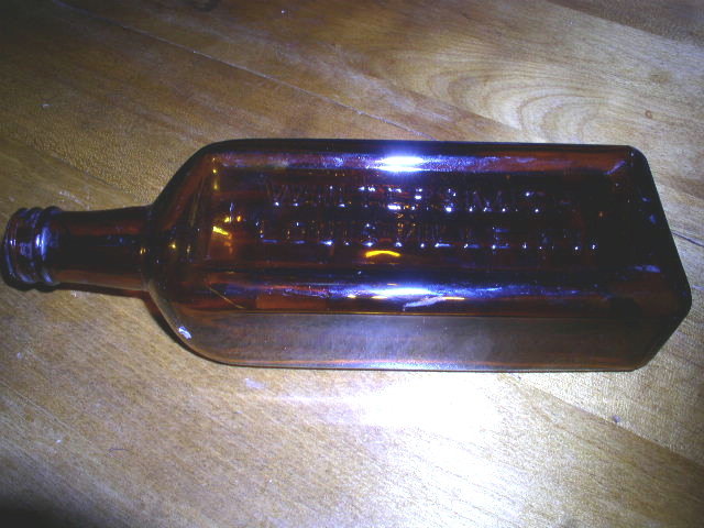 Wintersmith Brown Medicine Bottle, KY