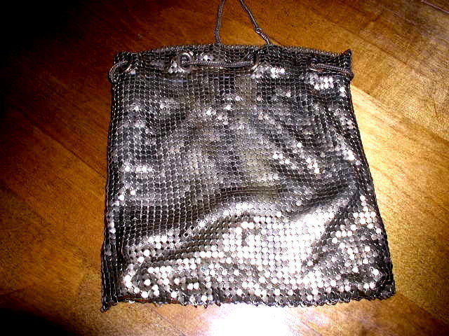 Whiting & Davis Gold Mesh Purse