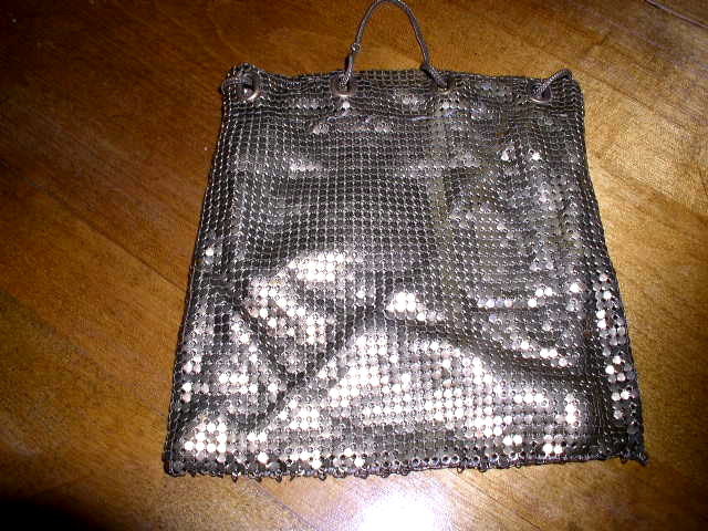 Whiting & Davis Gold Mesh Purse
