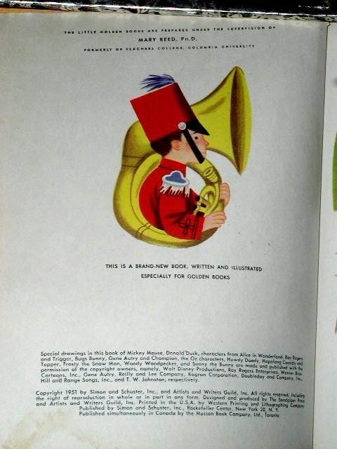 Here Comes The Parade, Little Golden Book