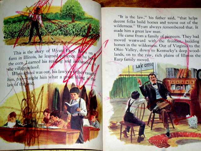 The Life and Legend of Wyatt Earp, Little Golden Book