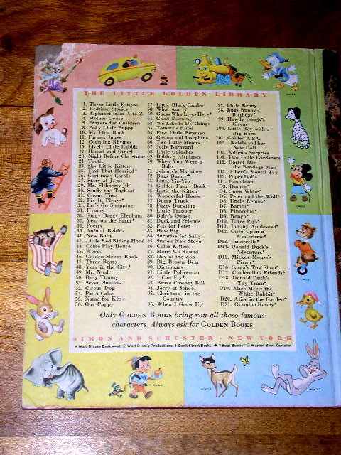 Disney's Alice in Wonderland Meets the White Rabbit, Little Golden Book