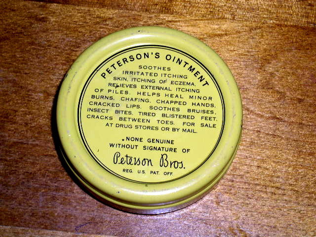 Peterson's Ointment Tin