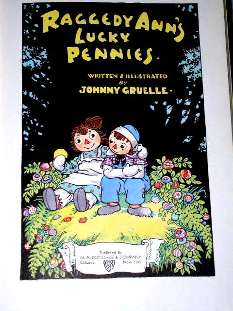 Raggedy Ann's Lucky Pennies Book