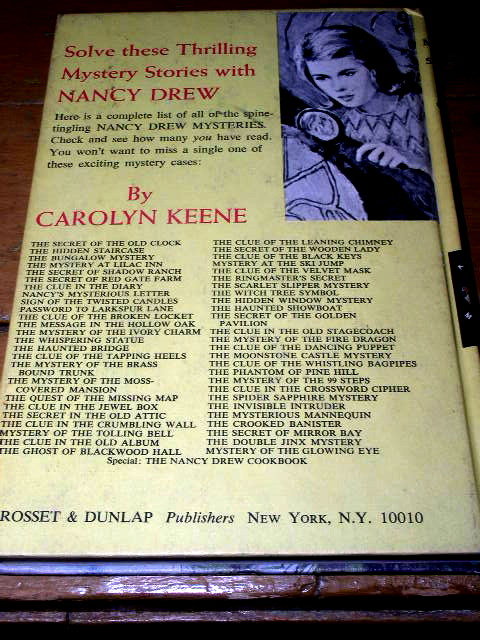 Nancy Drew, The Clue of the Black Keys Book