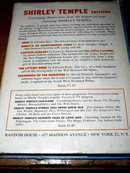 Shirley Temple, Rebecca of Sunnybrook Farm Book