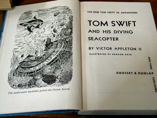 Tom Swift and his Diving Seacopter, Book