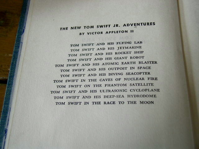 Tom Swift and his Diving Seacopter, Book