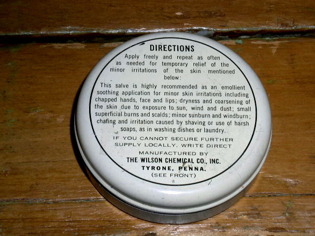 Cloverine Ointment Tin