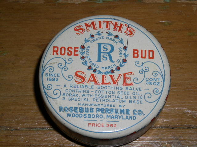 Smith's Rose Bud Salve Tin