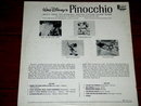 Pinocchio Soundtrack - L P Record