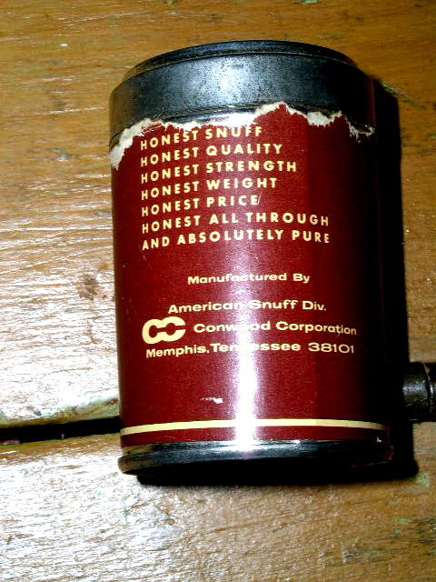 Honest Scotch Snuff Tin