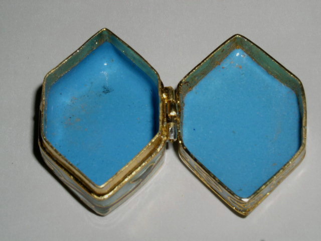 Cloisonne' Pill Box