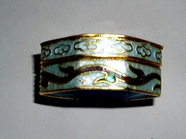 Cloisonne' Pill Box