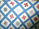 Appliqued Star Quilt Top - QTP