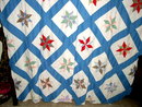 Appliqued Star Quilt Top - QTP