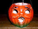 Paper Mache Jack-O-Lantern