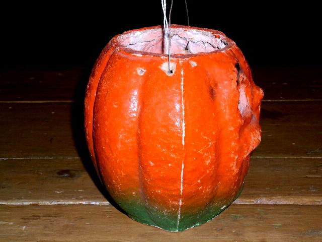 Paper Mache Jack-O-Lantern