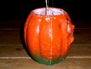 Paper Mache Jack-O-Lantern