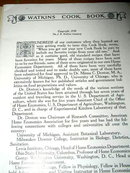 Watkins Cook Book - CK
