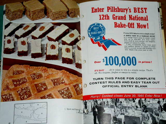 Pillsbury's Best 11th Grand National Bake-Off Cook Book - CK