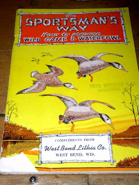 The Sportsman's Way Cook Book - CK