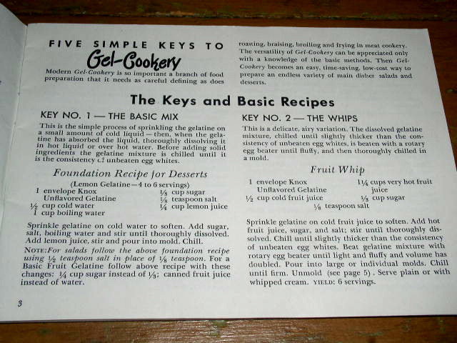 Better Meals with Gel-Cookery Cook Book - CK