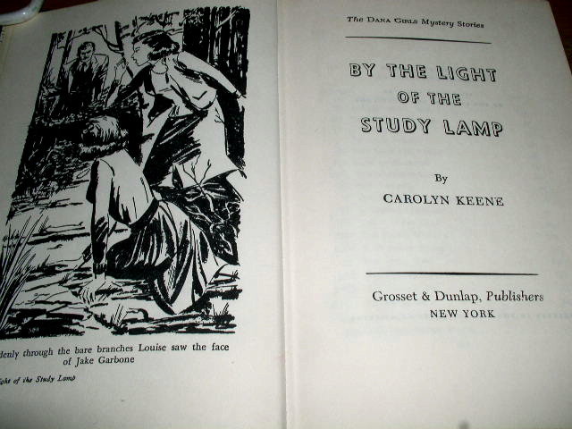 Dana Girls Book, By The Light of the Study Lamp