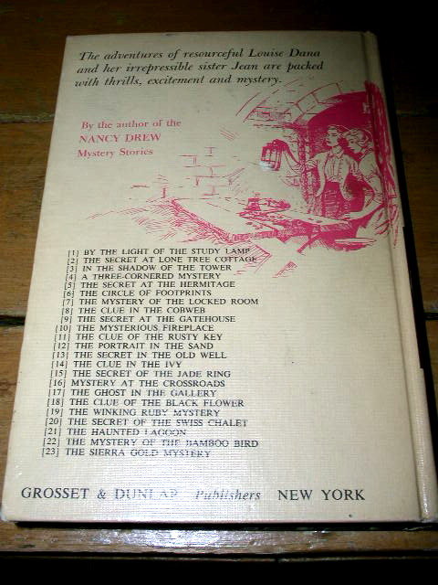 Dana Girls Book, By The Light of the Study Lamp
