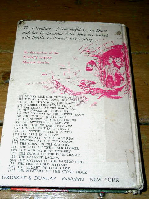 Dana Girls Book, A Three-Cornered Mystery