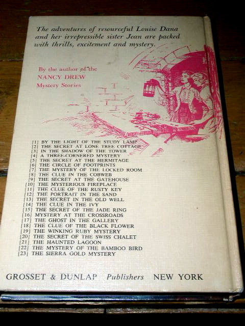 Dana Girls Book, The Mystery of the Locked Room