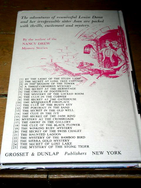 Dana Girls Book, The Clue of the Rusty Key