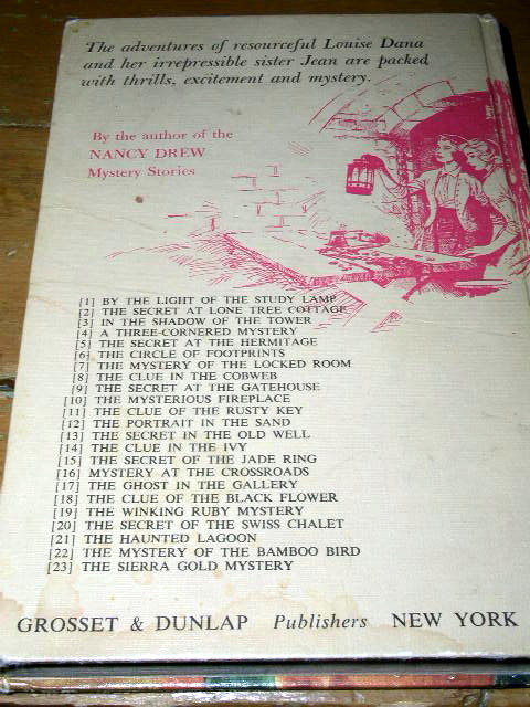 Dana Girls Book, Mystery at the Crossroads