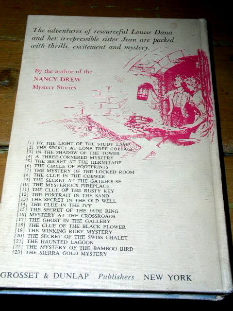 Dana Girls Book, The Secret of the Swiss Chalet