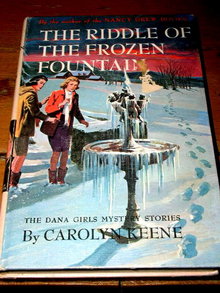 Dana Girls Book, The Riddle of the Frozen Fountain